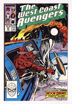 West Coast Avengers Vol 2 29  High Grade   (1988)   Direct