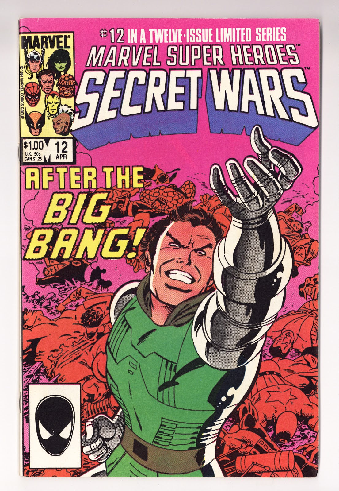 Marvel Super-Heroes Secret Wars Vol 1 12 VF- (7.5) (1985) 