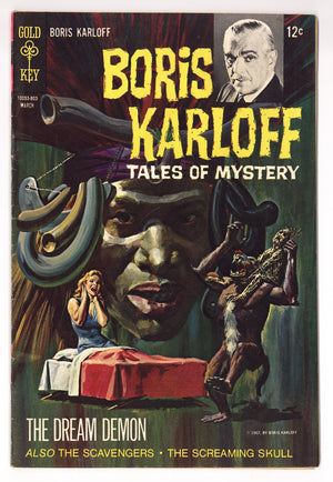 Boris Karloff Tales of Mystery   21  Mid Grade   (1968)