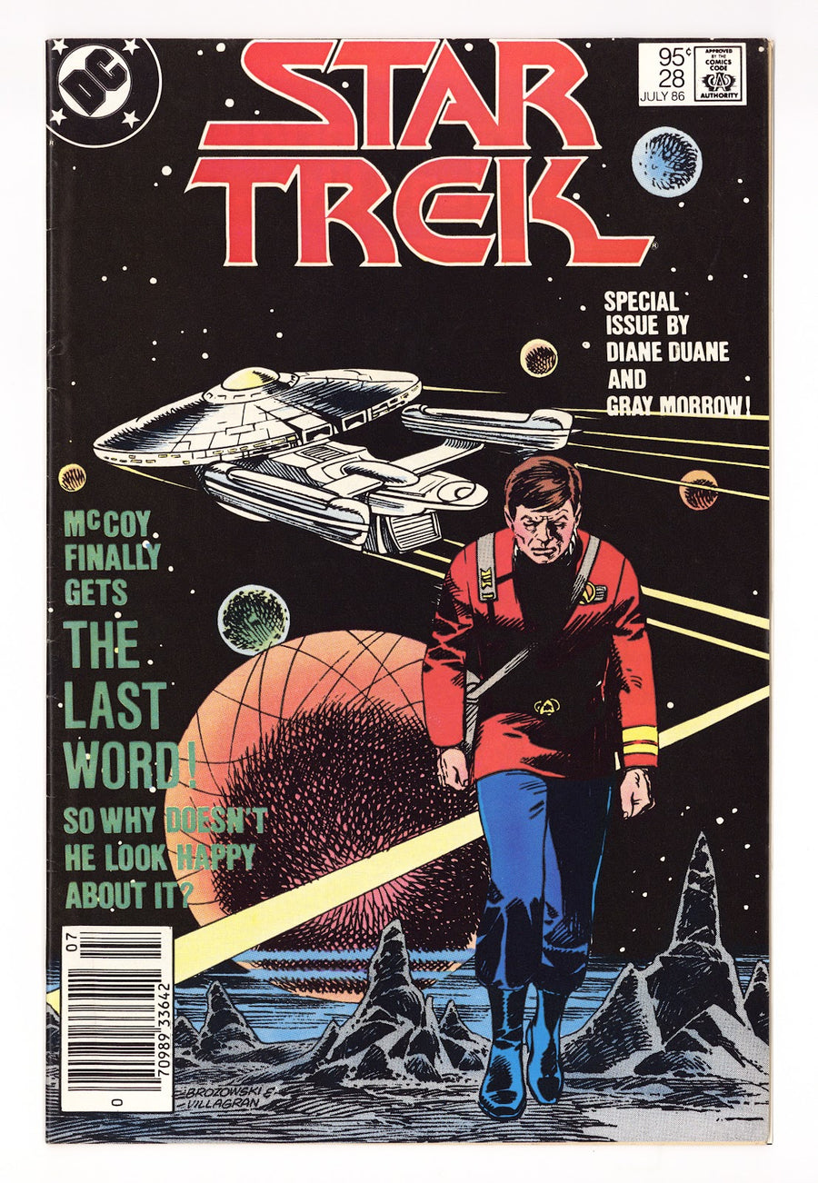 Star Trek Vol 1 28  Mid Grade   (1986)   Canadian Price Variant