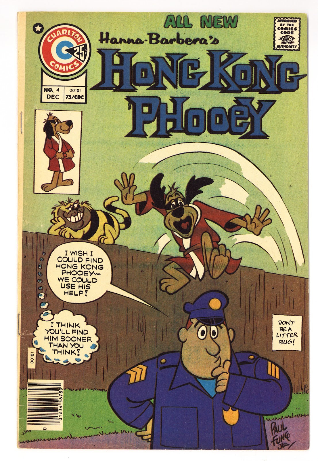 Hong Kong Phooey   4  FN- (5.5)   (1975)     