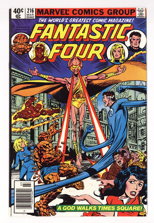 Fantastic Four Vol 1 216 High Grade (1980) Newsstand