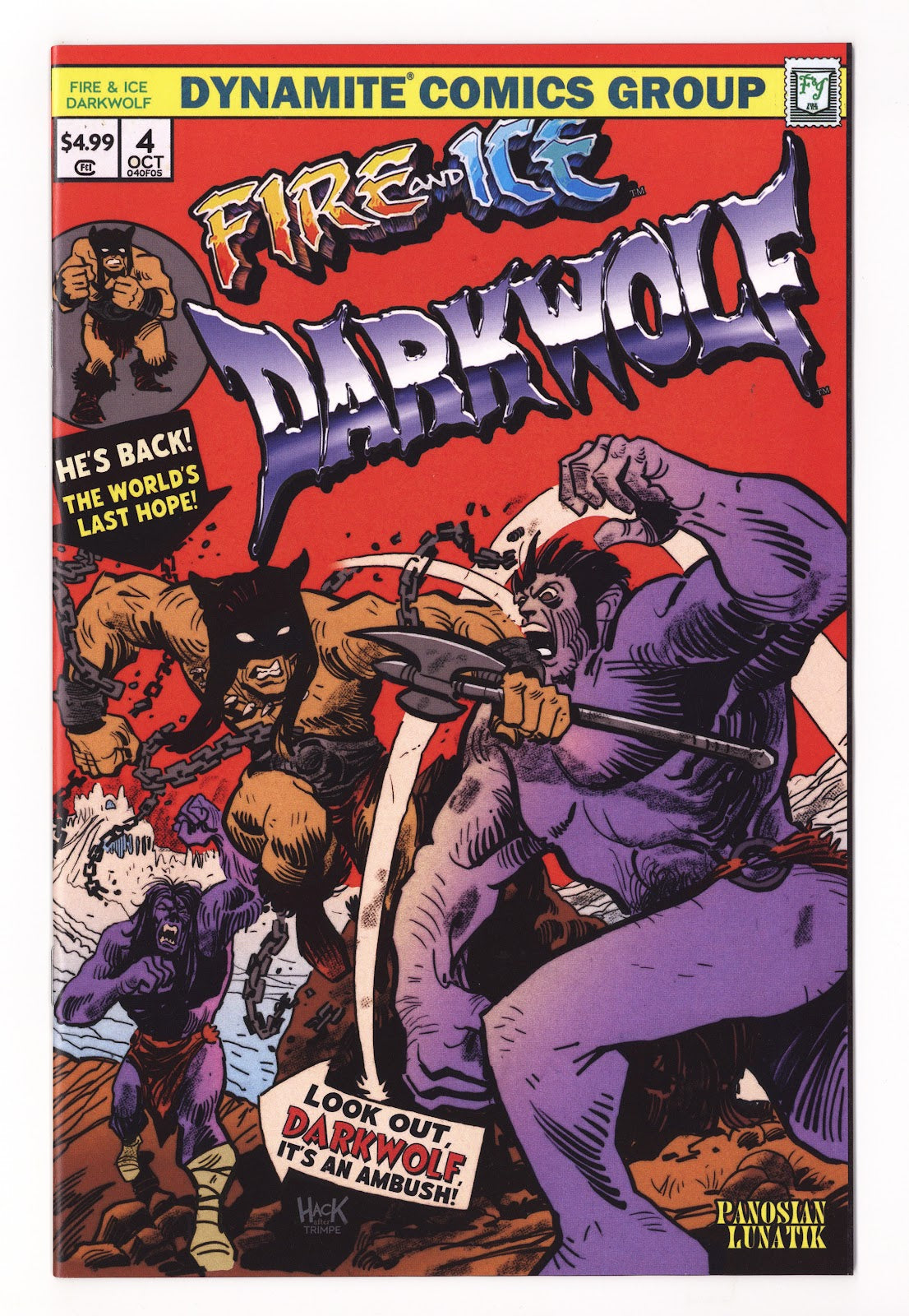 Fire and Ice Darkwolf #4 Hack Variant
