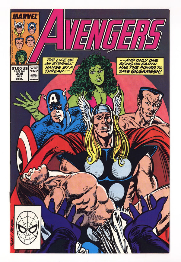 The Avengers Vol 1 308 High Grade (1989)