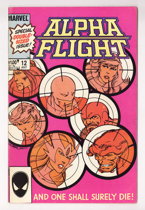 Alpha Flight Vol 1 12 Mid Grade (1984) Direct