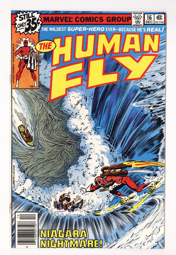 The Human Fly Vol 1 16  Mid Grade   (1978)
