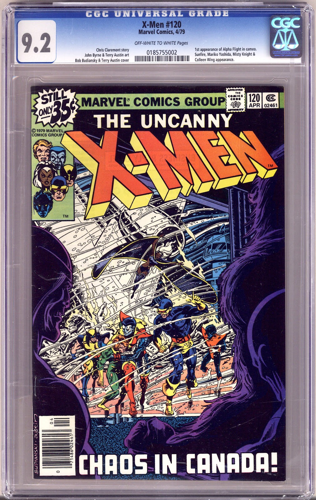 The X-Men Vol 1 120 CGC 9.2 (NM-) (1979) 
