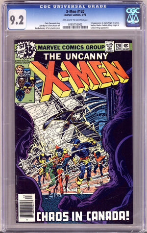 The X-Men Vol 1 120 CGC 9.2 (NM-) (1979)