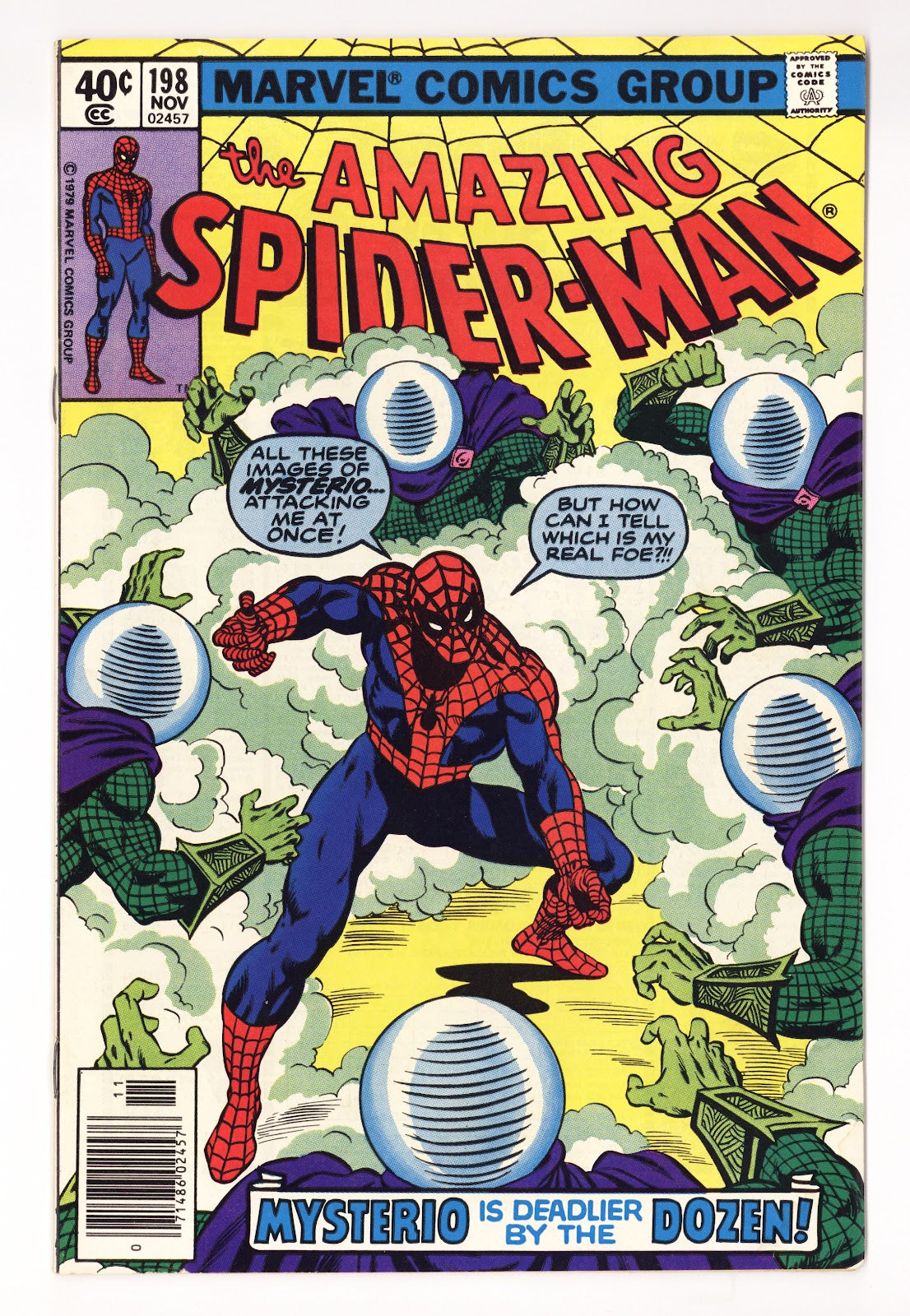 The Amazing Spider-Man Vol 1 198  FN- (5.5)   (1979)   Newsstand