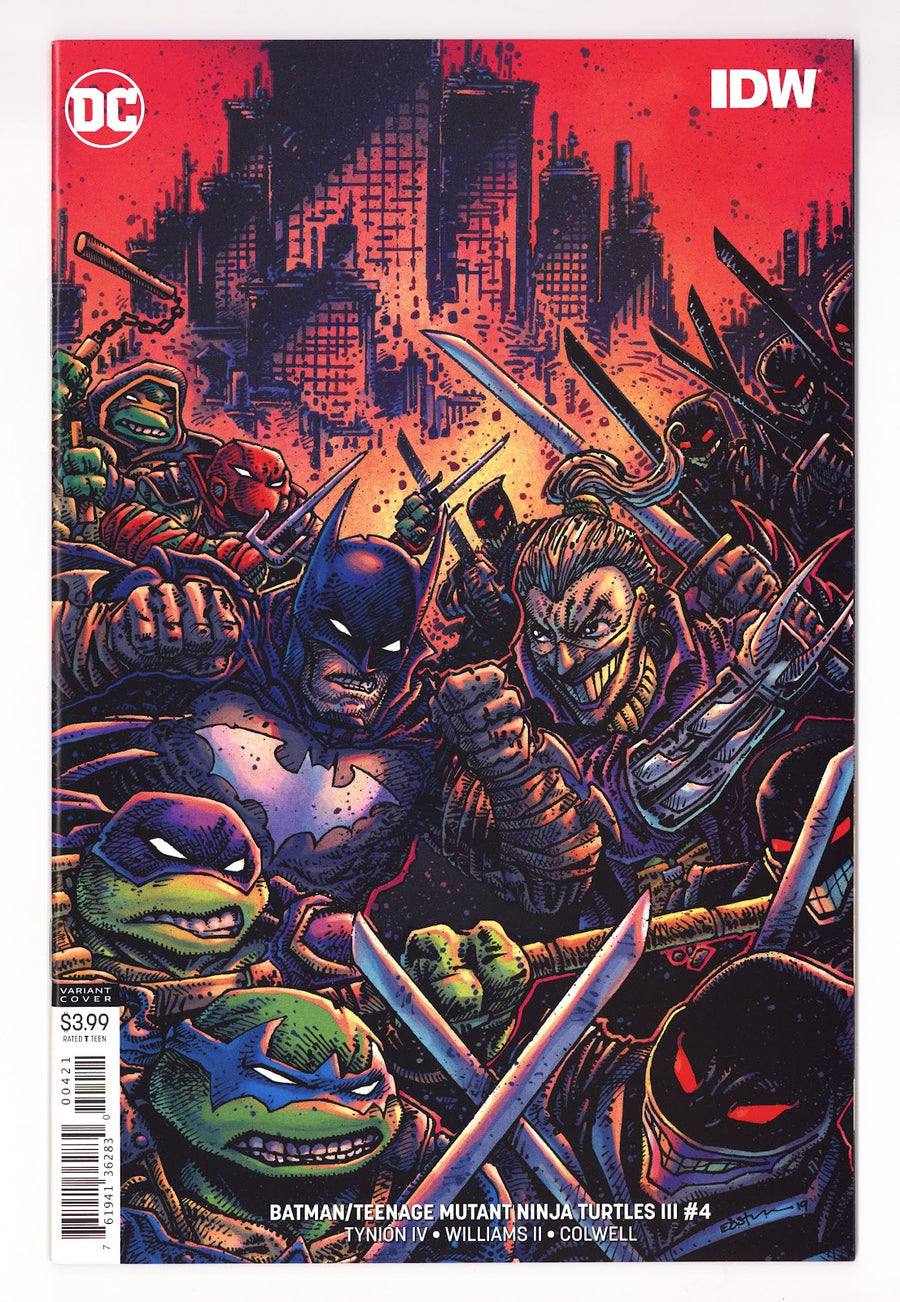 Batman / Teenage Mutant Ninja Turtles III   4  High Grade   (2019) Eastman   Variant  