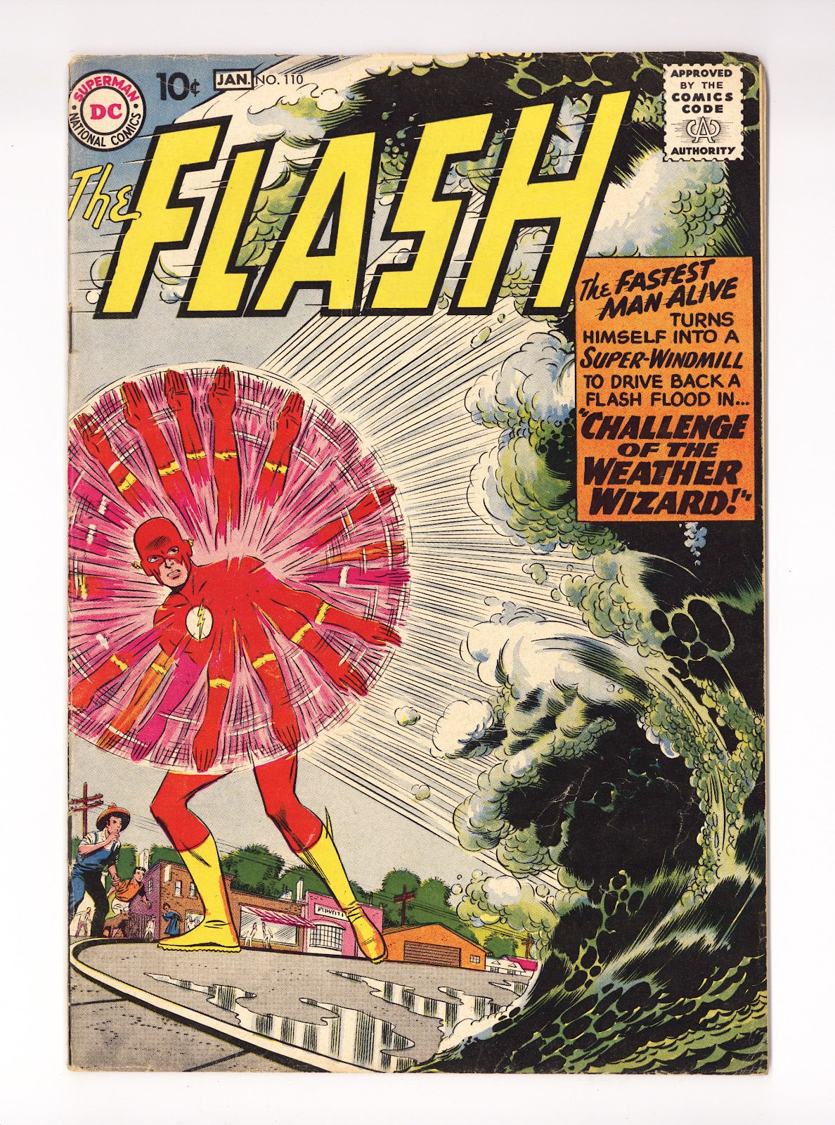 The Flash Vol 1 110  VG+ (4.5)   (1959)     