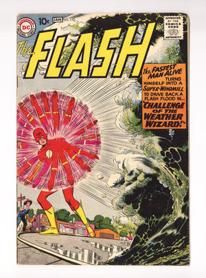 The Flash Vol 1 110  VG+ (4.5)   (1959)
