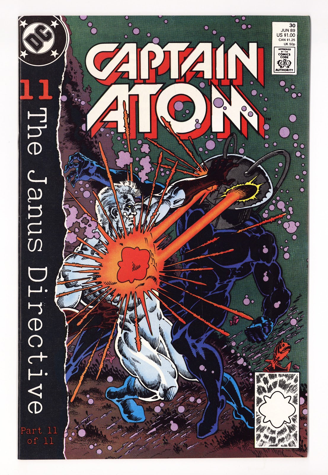 Captain Atom Vol 3 30 High Grade (1989) 