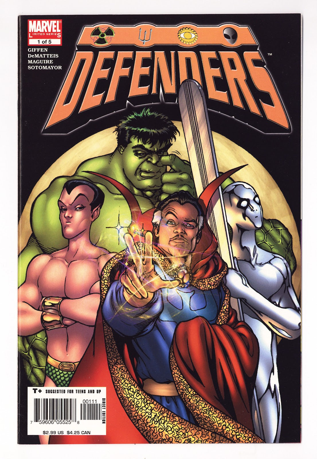 Defenders Vol 3 1 High Grade (2005) 