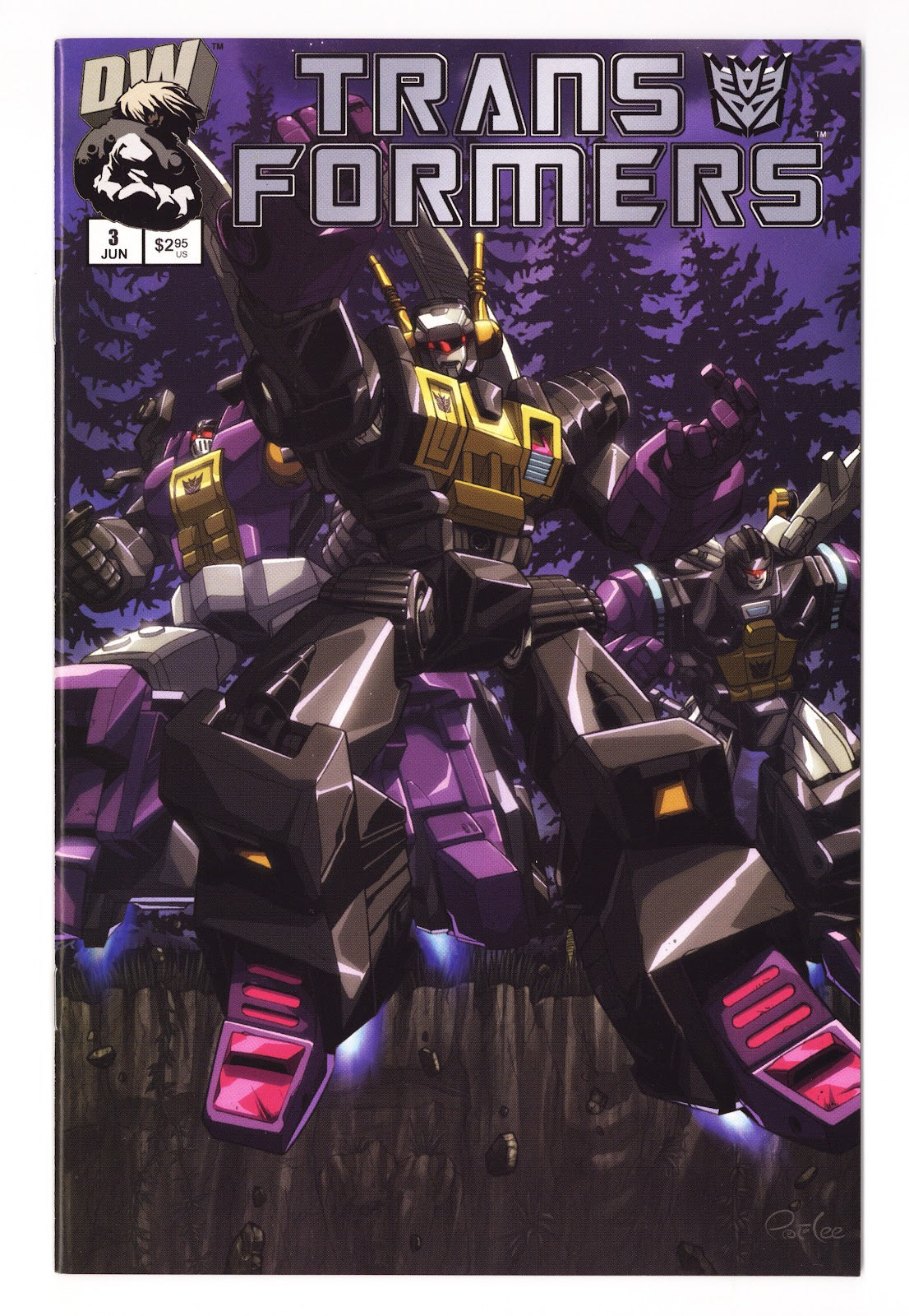 Transformers: Generation 1 Vol 1 3  High Grade   (2002) Decepticons  Variant  