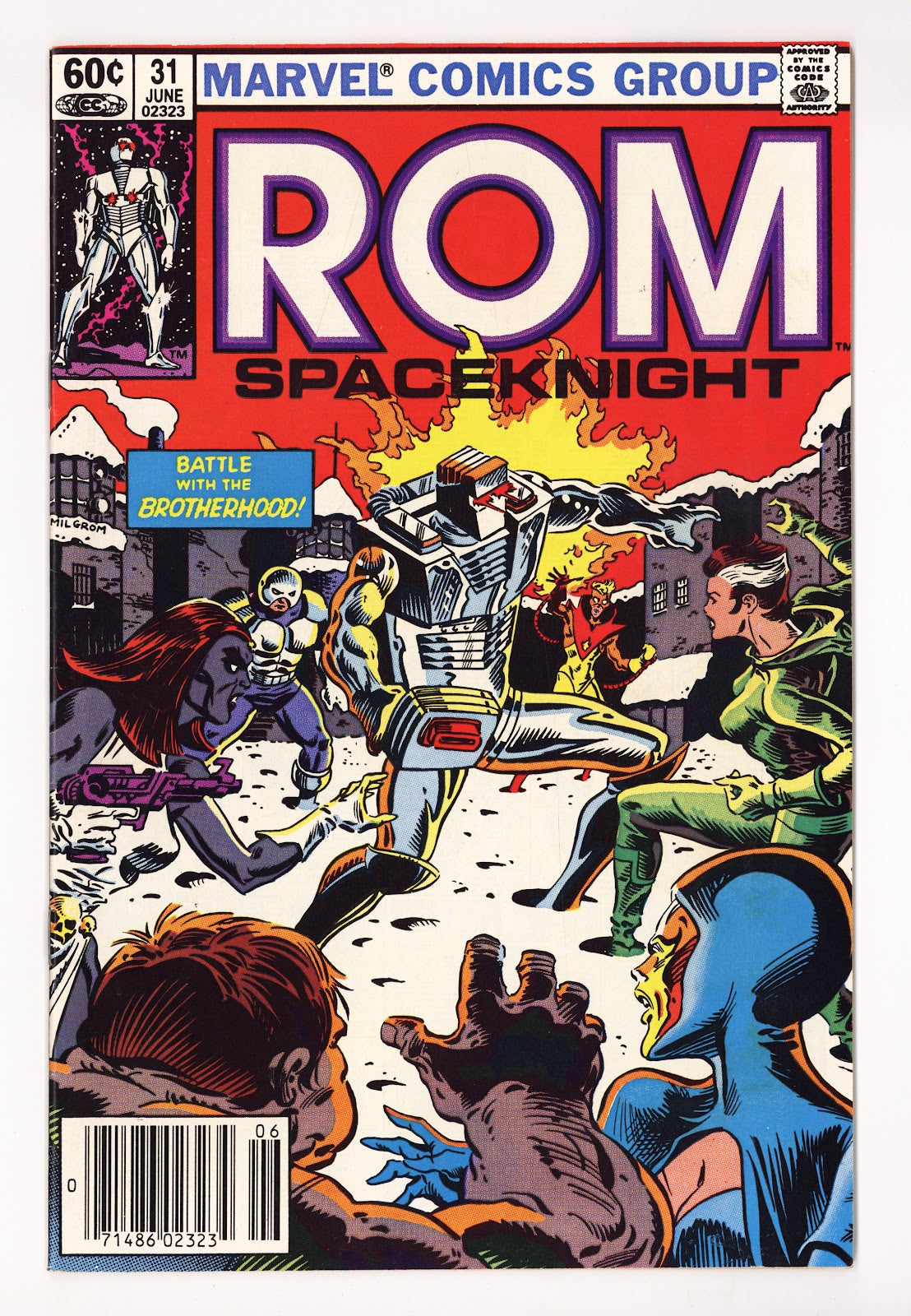 Rom Vol 1 31 Mid Grade (1982) Newsstand 