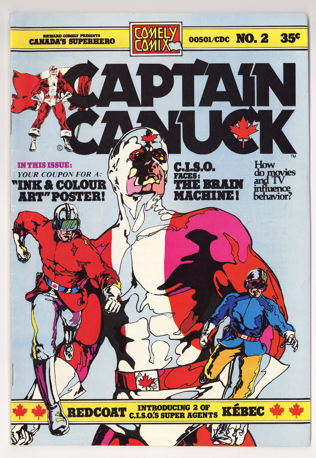 Captain Canuck Vol 1 2 Mid Grade (1975) 