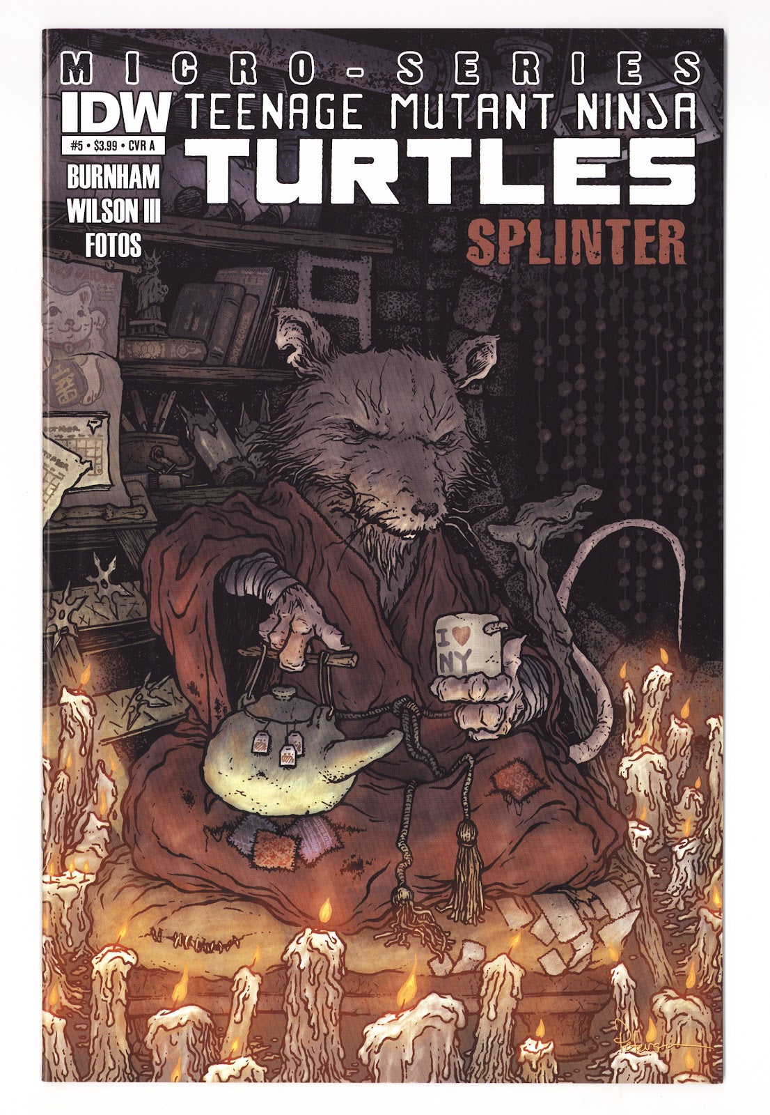 Teenage Mutant Ninja Turtles Microseries 5 High Grade (2012) 