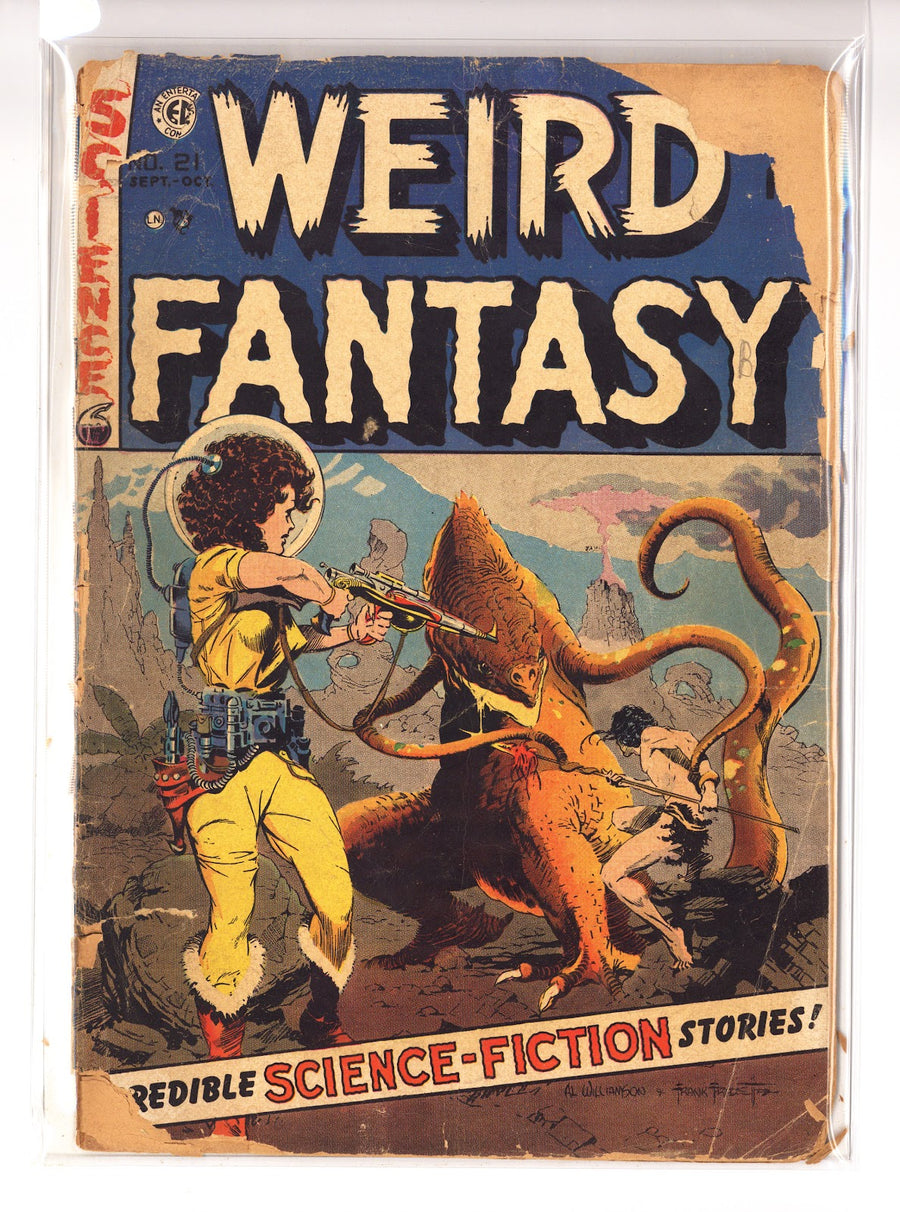 Weird Fantasy Vol 1 21  PR (0.5) Brittle  (1953)     