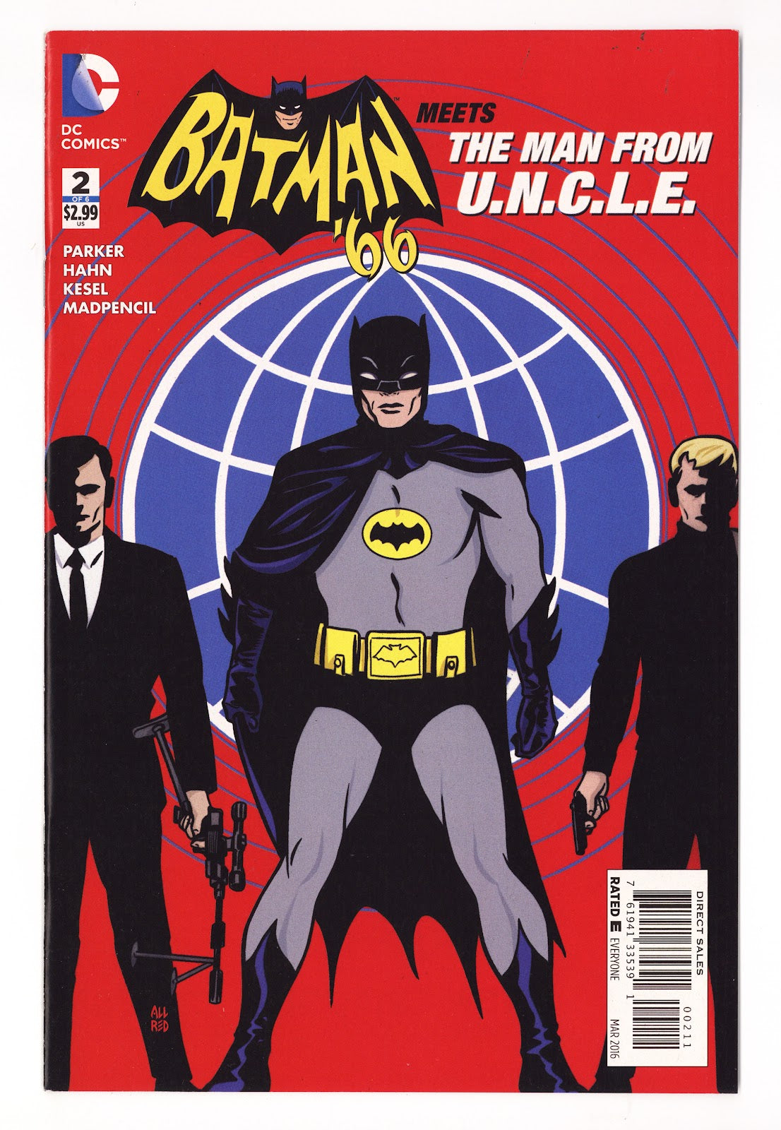 Batman '66 Meets the Man from U.N.C.L.E.   2  High Grade   (2016)     