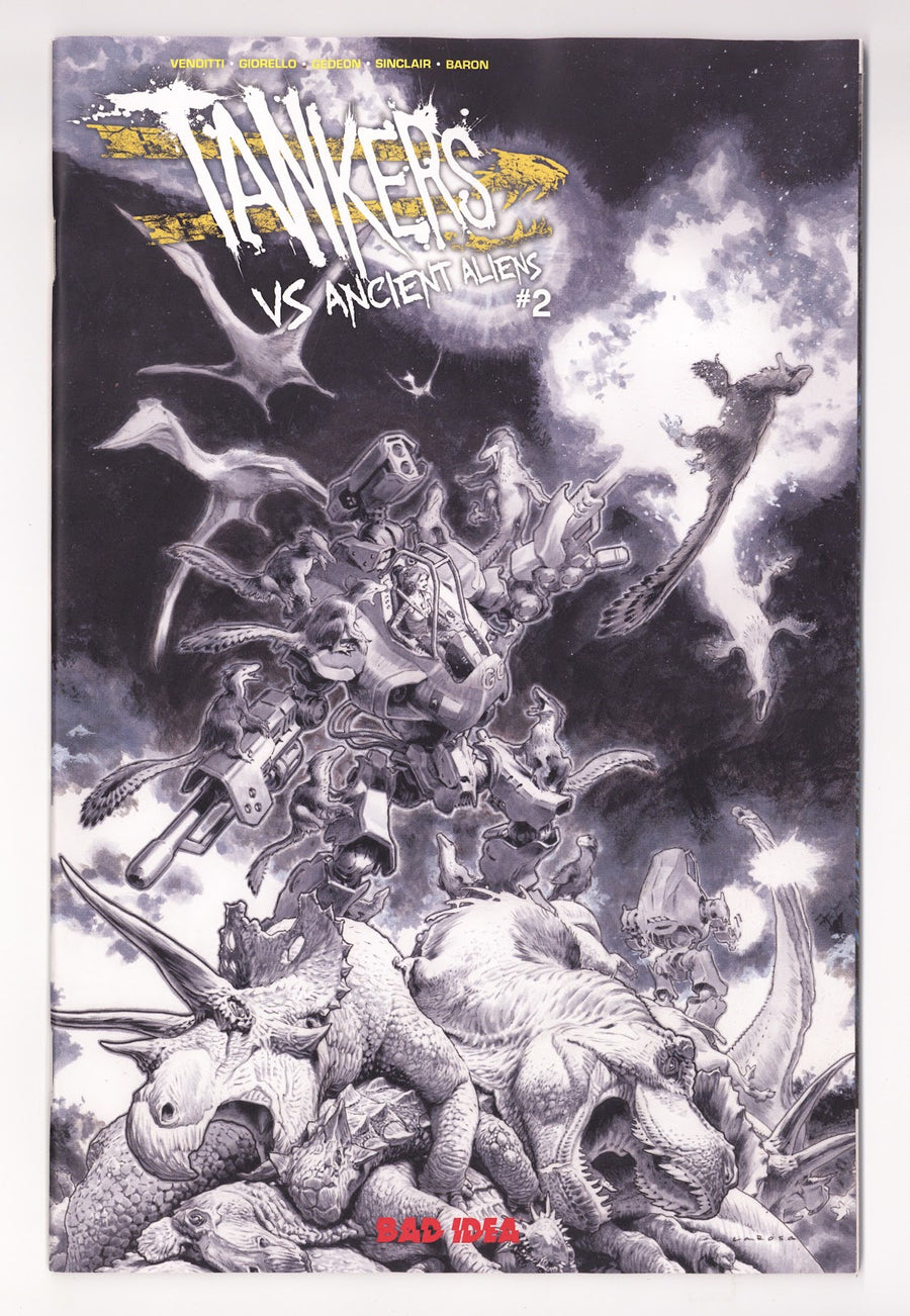 Tankers vs Ancient Aliens 2 Larosa B&W Incentive NM- (2026)