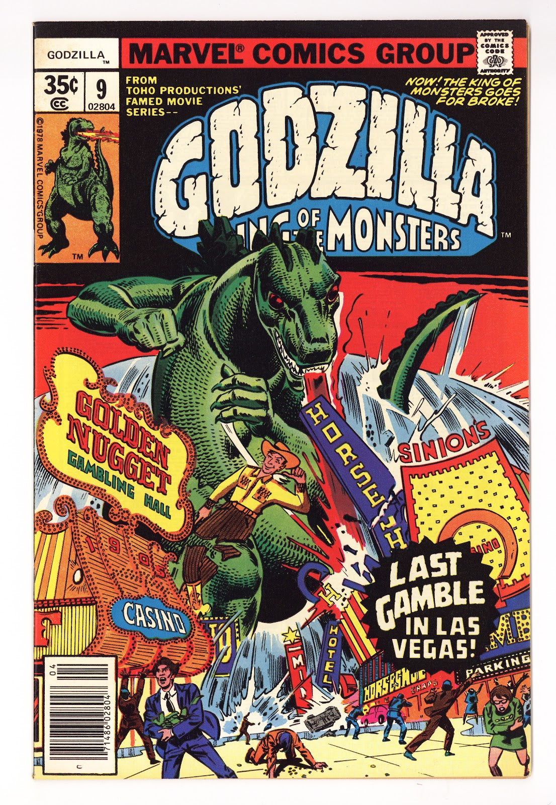 Godzilla Vol 1 9  VF/NM (9.0)   (1978)     