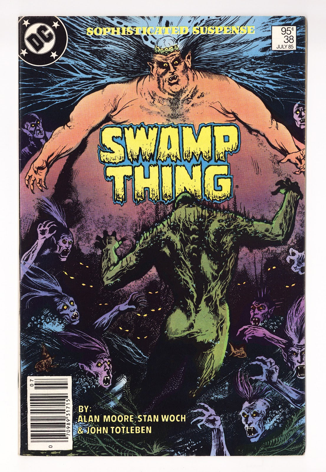 The Saga of Swamp Thing Vol 2 38  VF- (7.5)   (1985)   Canadian  