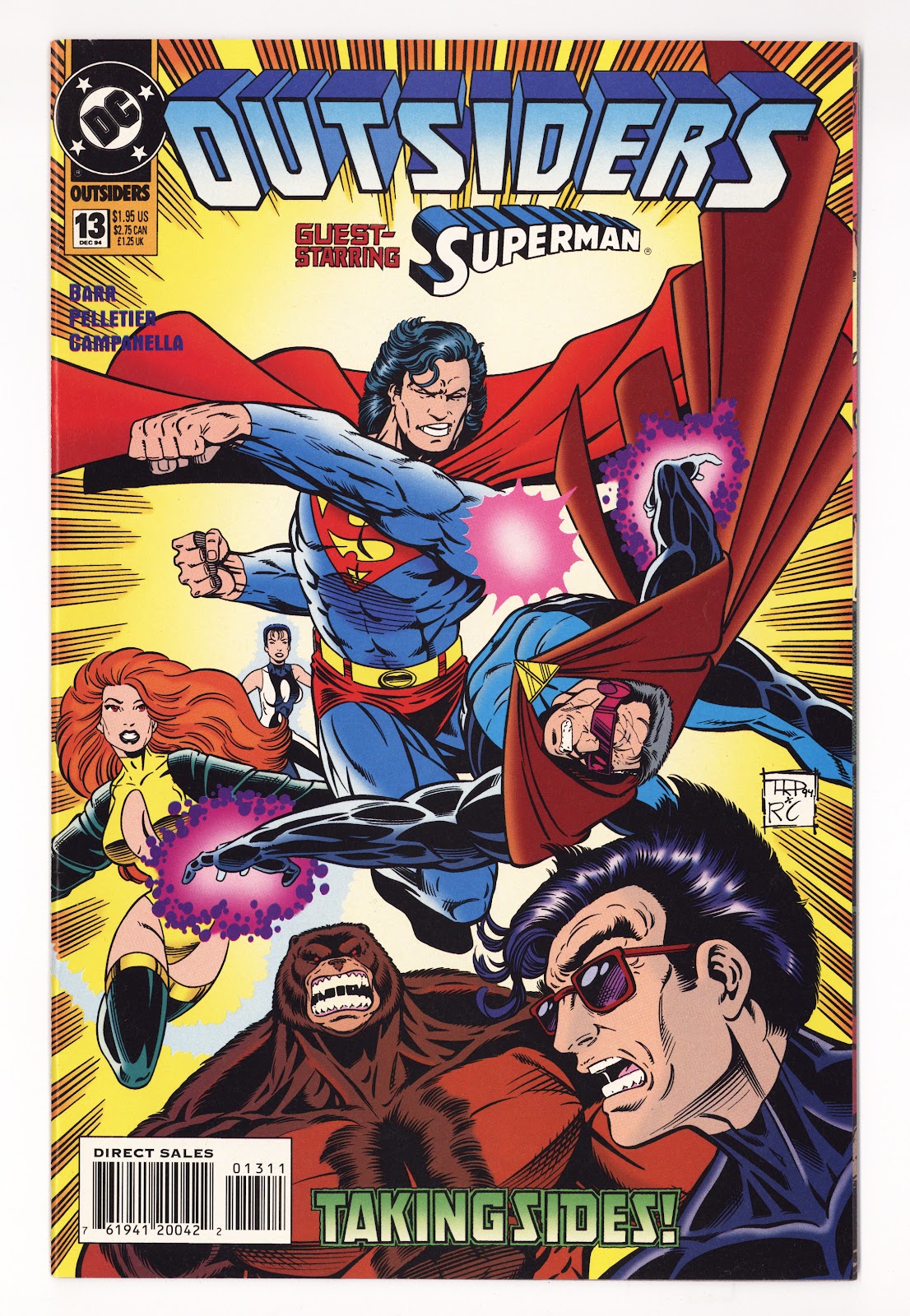 Outsiders Vol 2 13  High Grade   (1994)