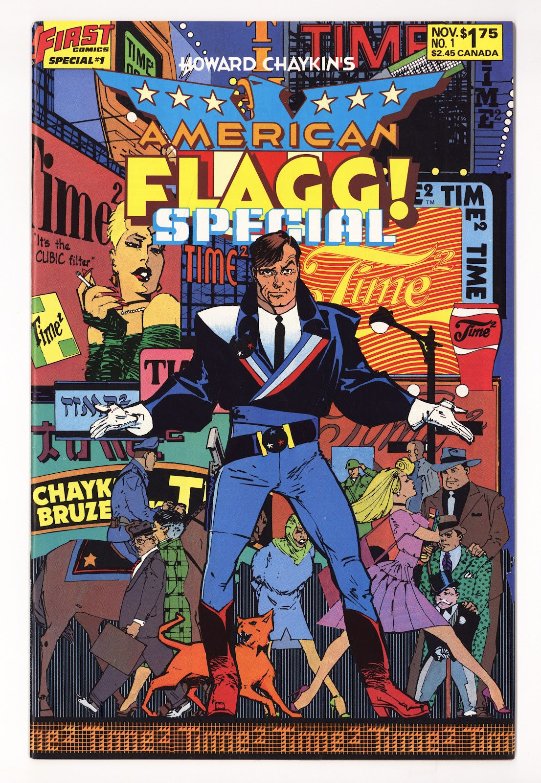 American Flagg! Special Vol 1 1  High Grade   (1986)     