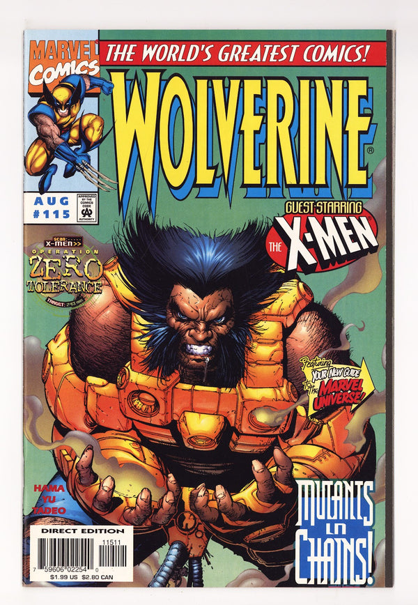 Wolverine Vol 2 115 High Grade (1997)