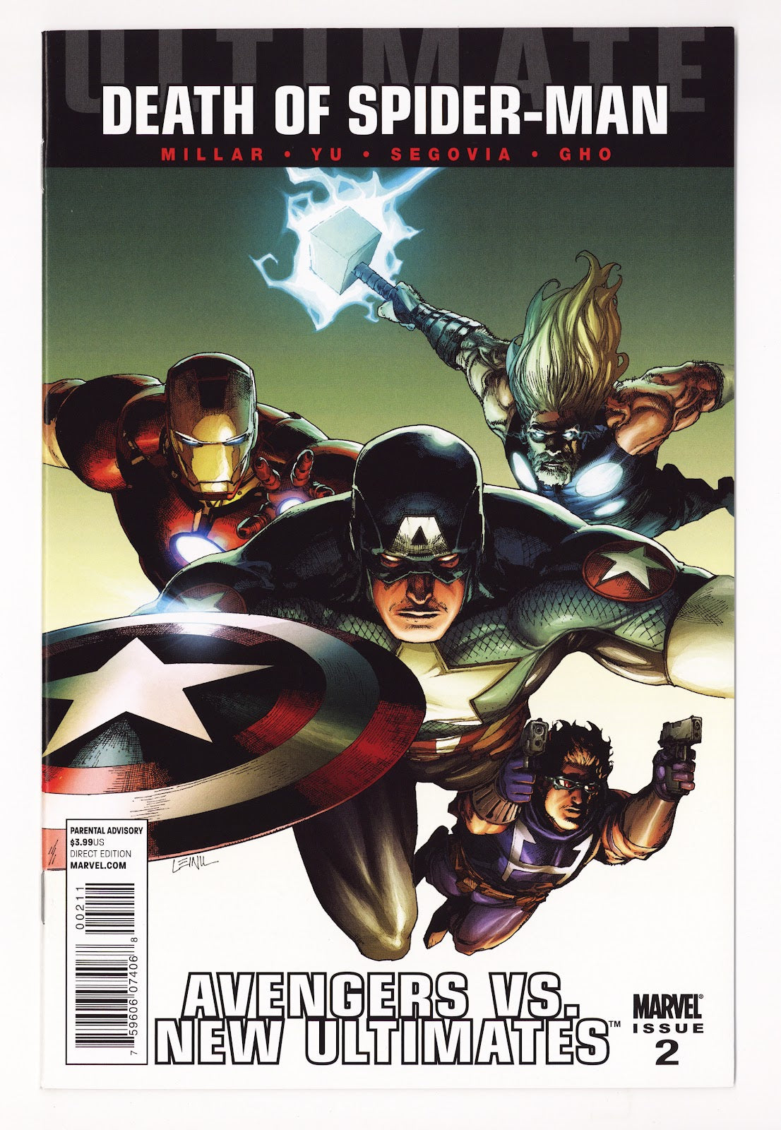Ultimate Avengers vs. New Ultimates   2  High Grade   (2011)   Standard Cover  