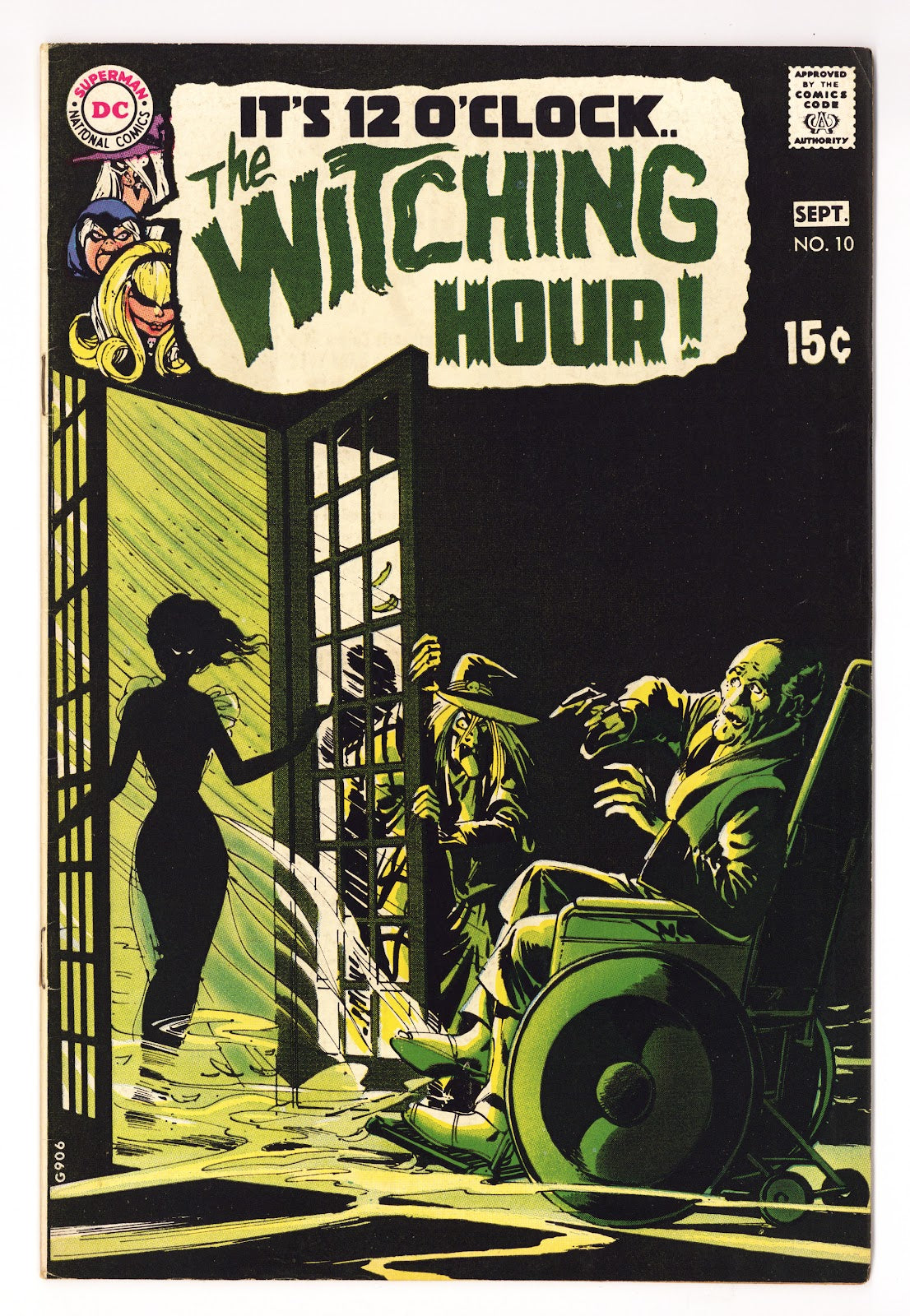 The Witching Hour Vol 1 10  FN (6.0) Apparent, Bottom Staple Detached  (1970)