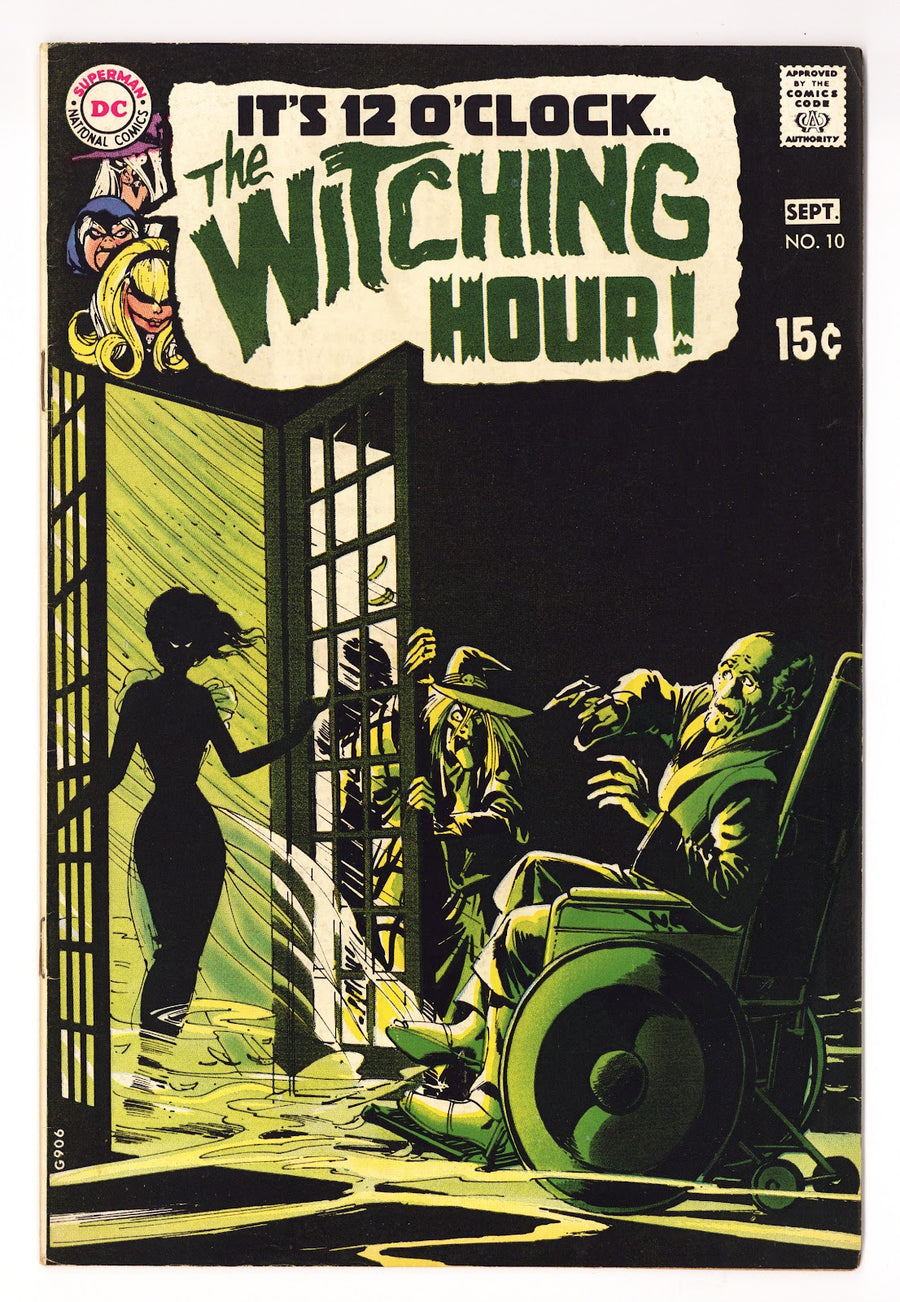 The Witching Hour Vol 1 10  FN (6.0) Apparent, Bottom Staple Detached  (1970)