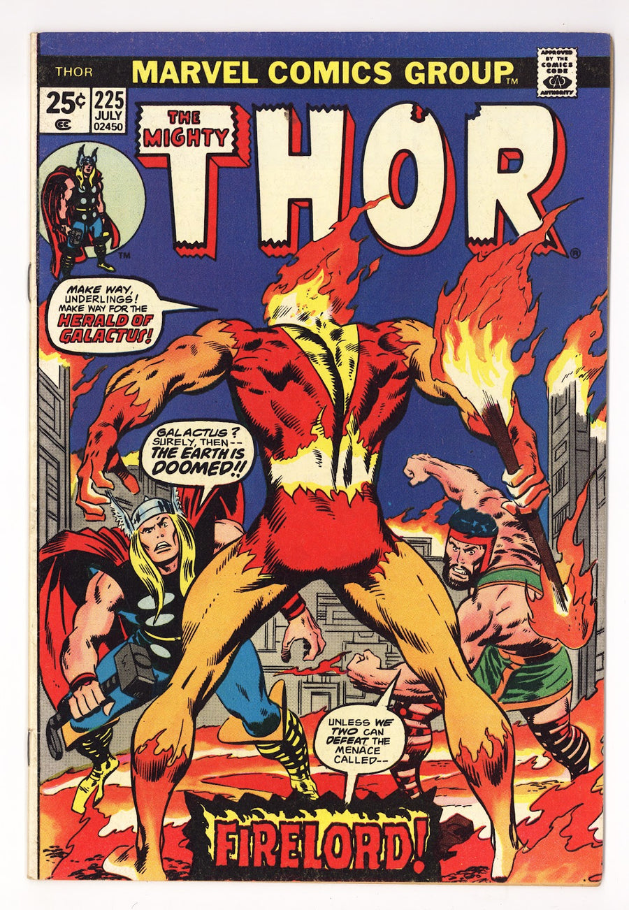 Thor Vol 1 225  FN+ (6.5)   (1974)