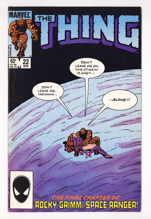 The Thing Vol 1 22 High Grade (1985) Direct