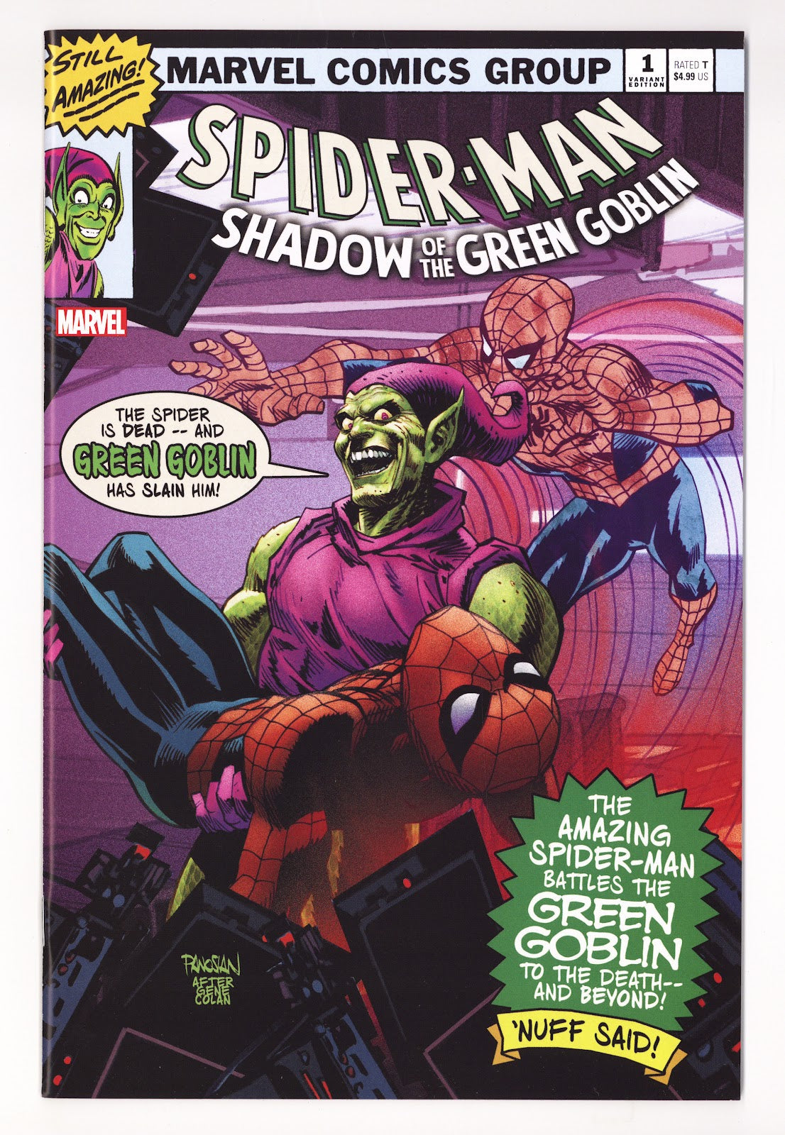 Spider-Man: Shadow of the Green Goblin   1  High Grade   (2024) Panosian     