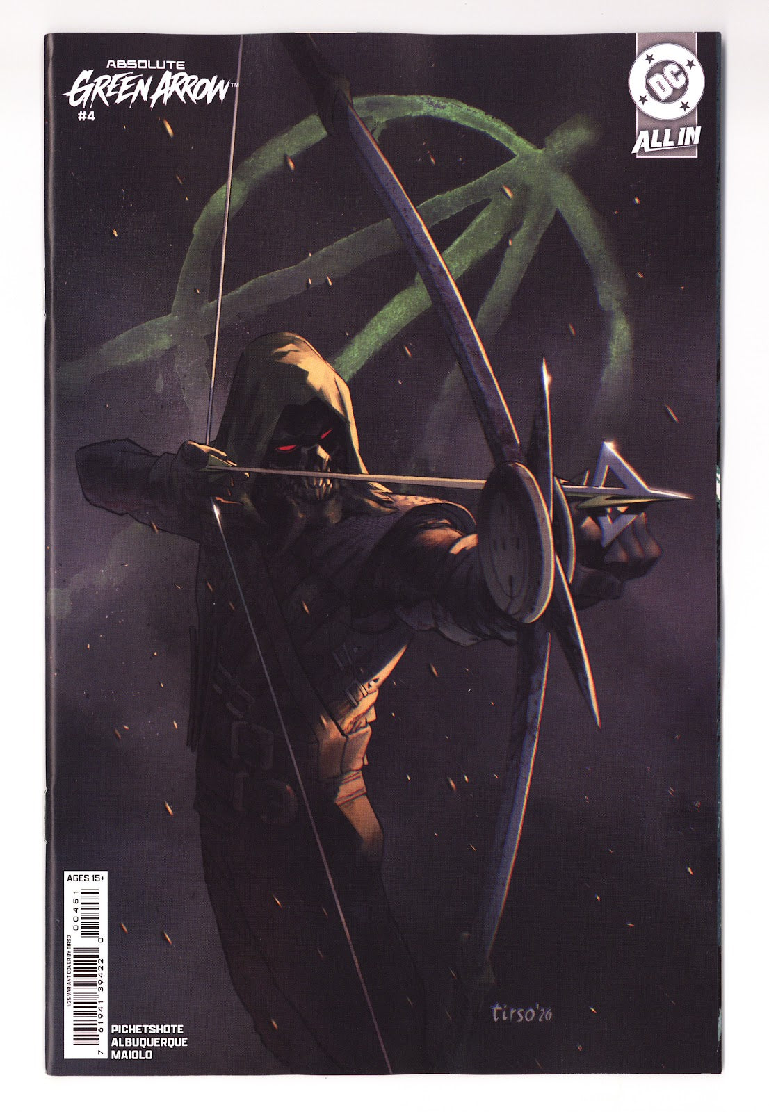 Absolute Green Arrow 4 Cons Incentive NM (9.4) NM (9.4) (2026)