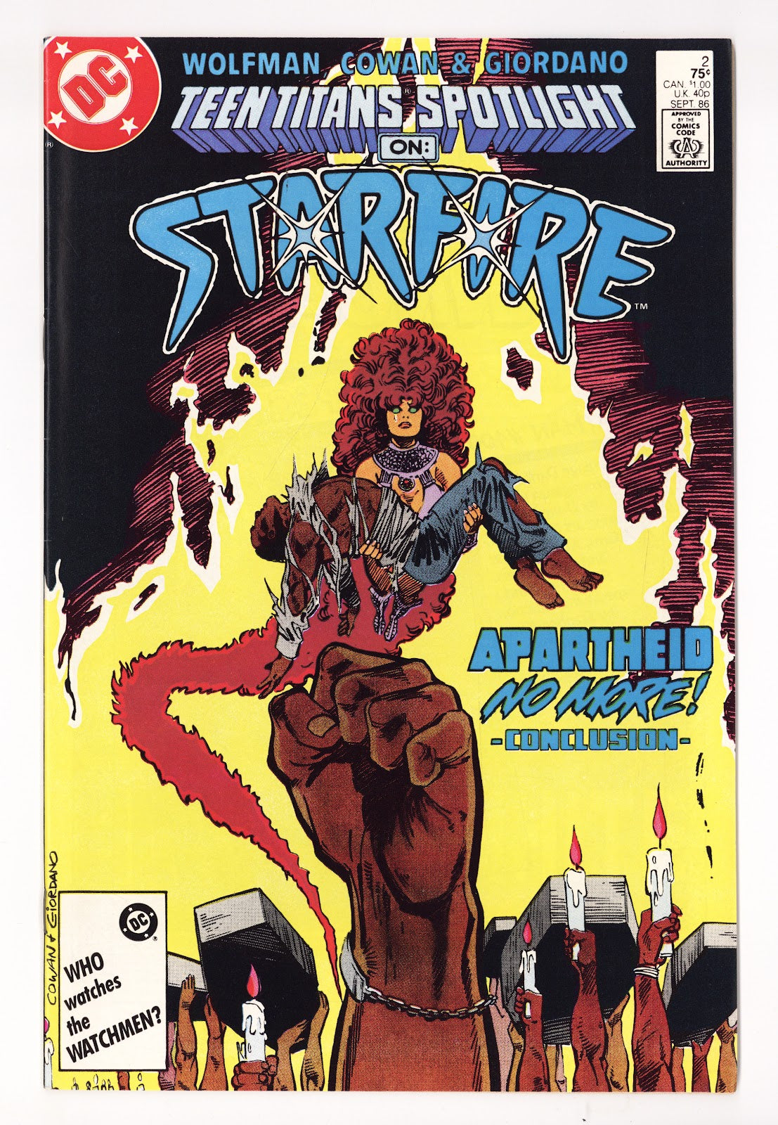 Teen Titans Spotlight 2 High Grade (1986) Direct 