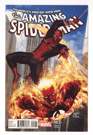 The Amazing Spider-Man Vol 2 700.5 High Grade (2014) Lee Variant