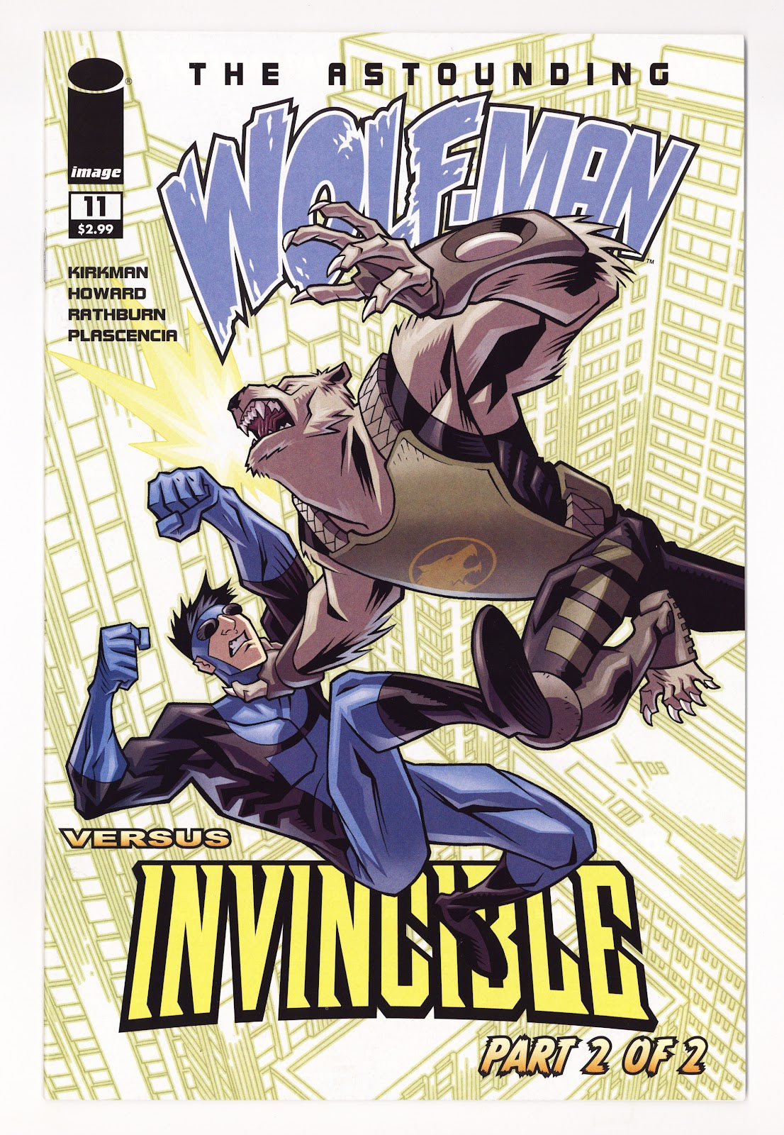 The Astounding Wolf-Man 11 VF (8.0) (2008) 
