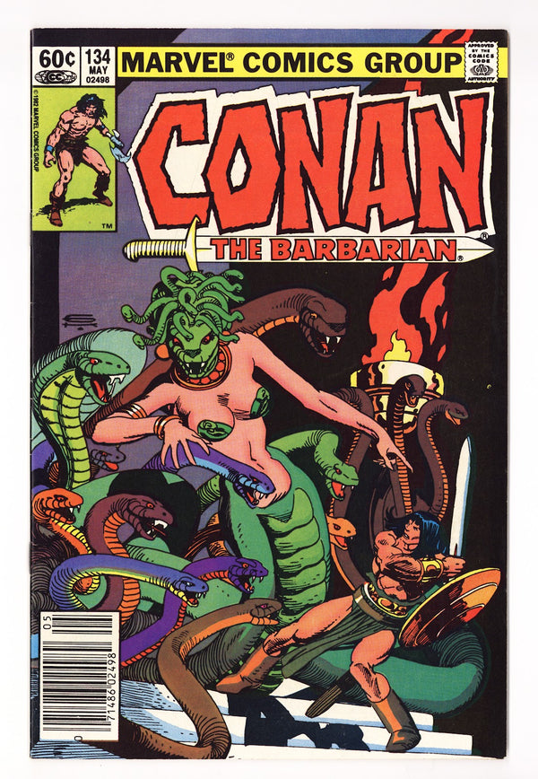 Conan the Barbarian Vol 1 134  High Grade   (1982)   Newsstand