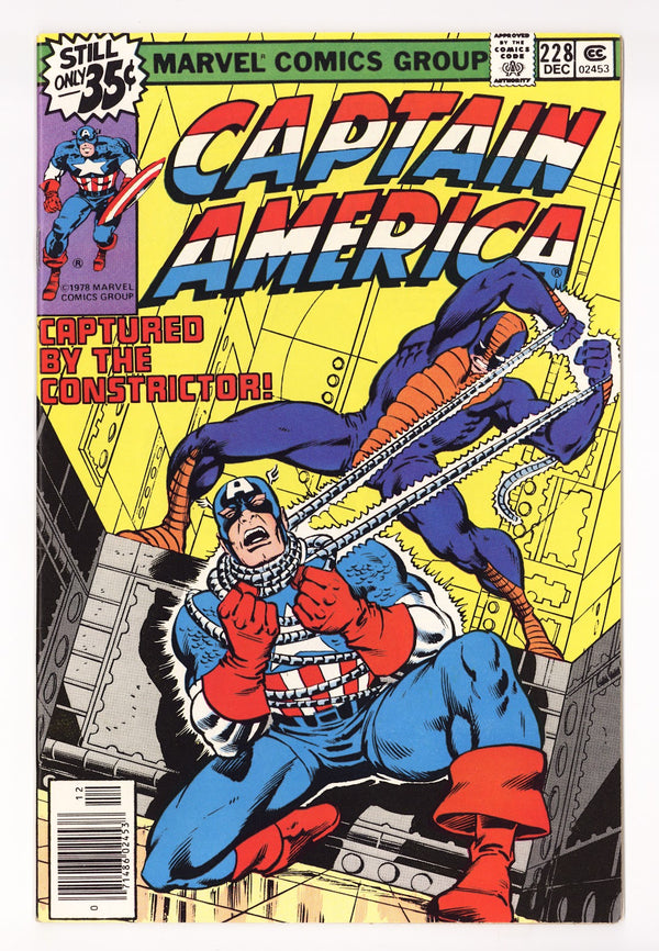 Captain America Vol 1 228 Mid Grade (1978)
