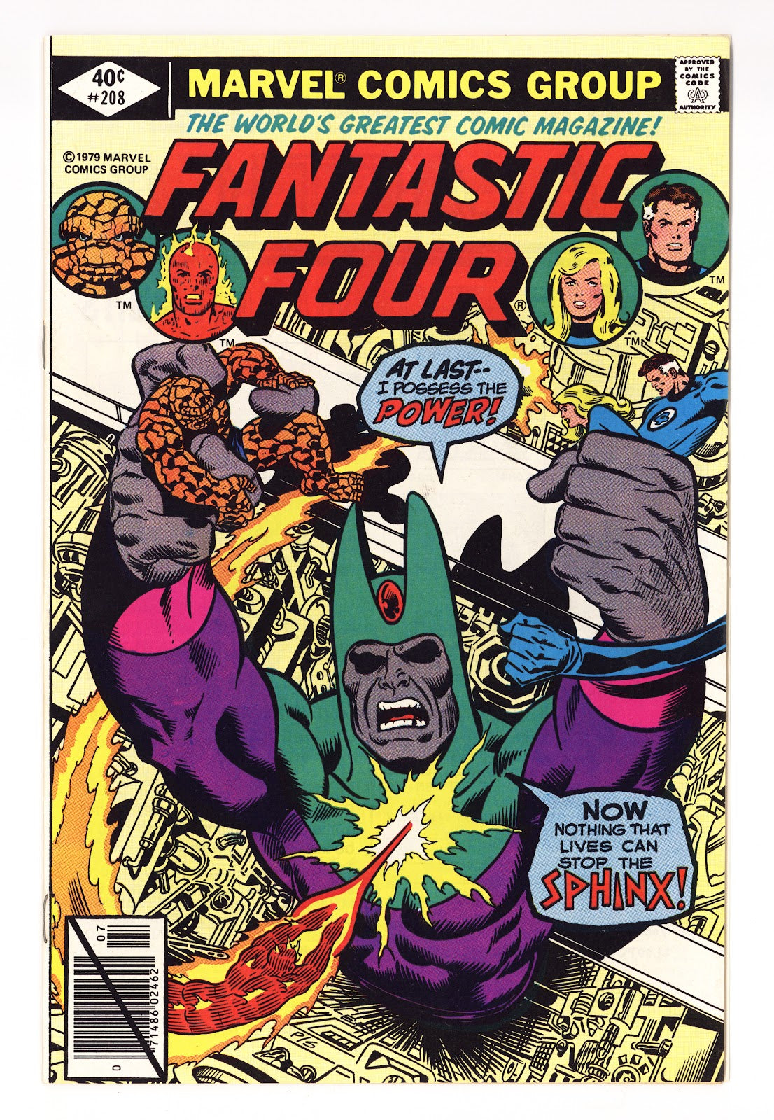 Fantastic Four Vol 1 208 Mid Grade (1979) 