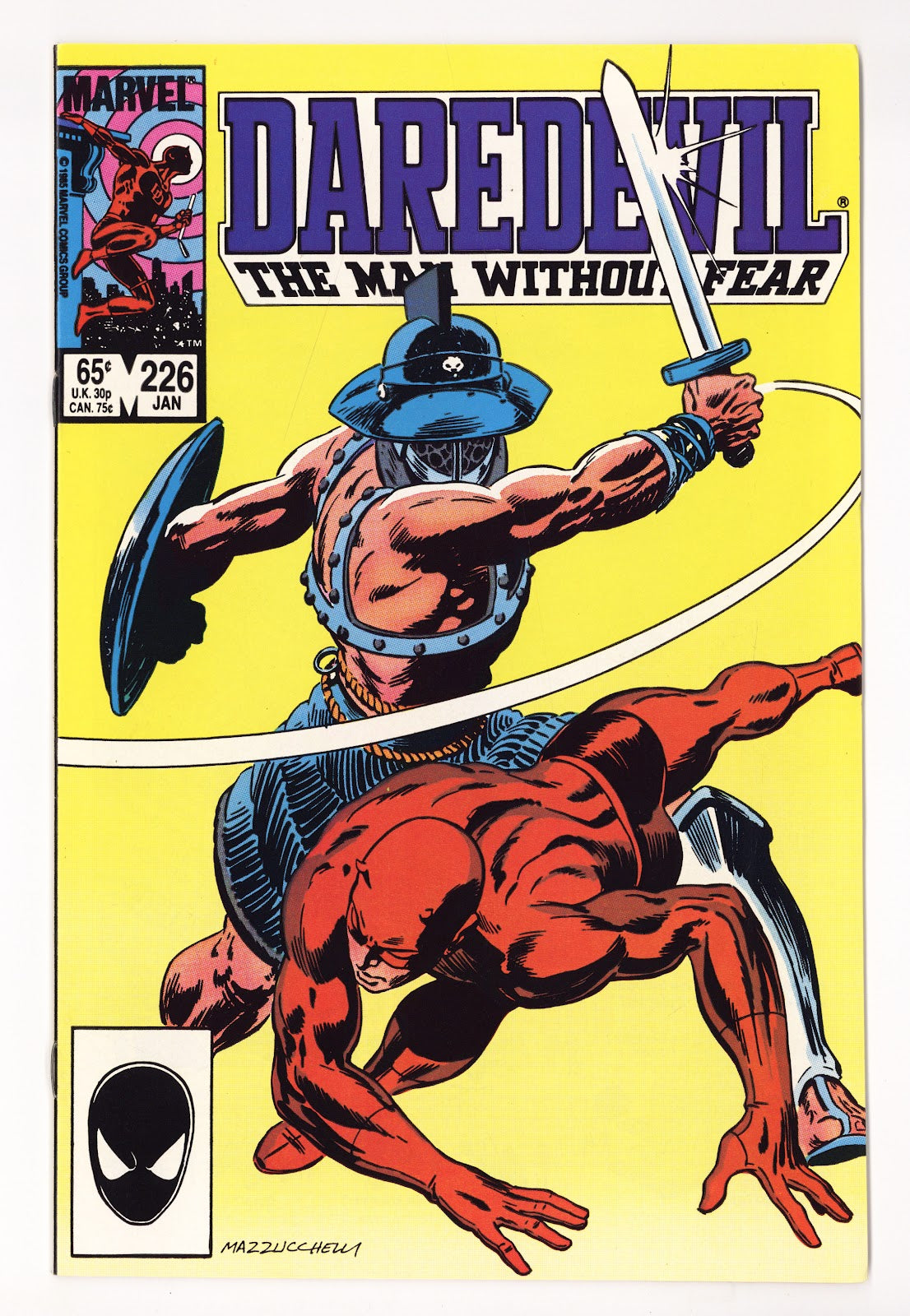 Daredevil Vol 1 226  High Grade   (1986)   Direct  