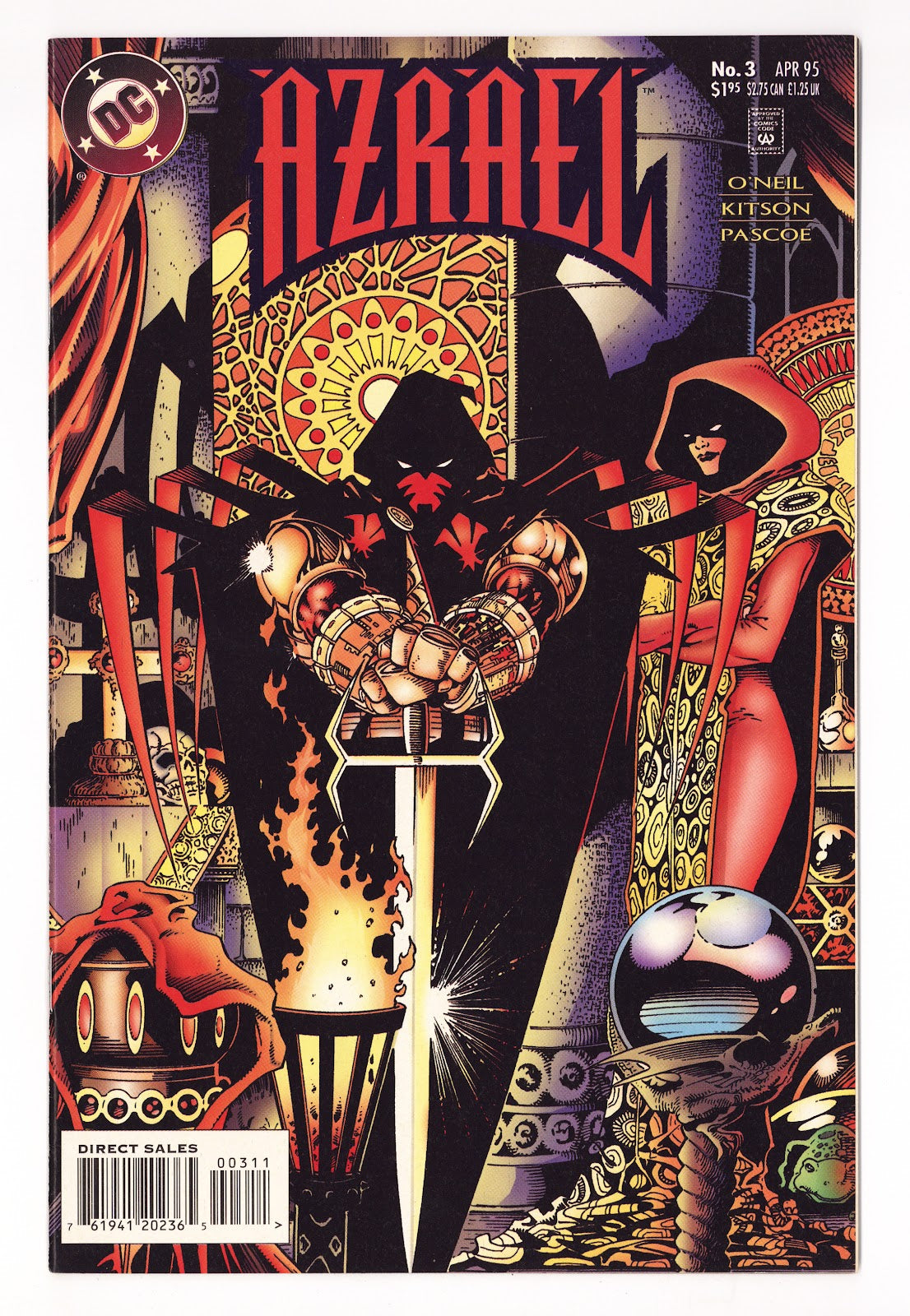 Azrael Vol 1 3 High Grade (1995) 
