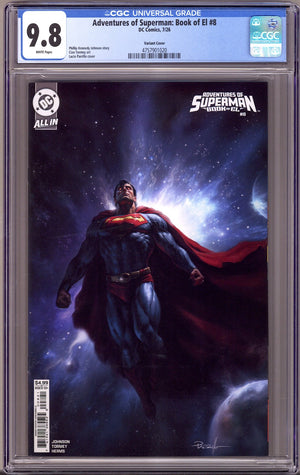Adventures of Superman: Book of El 8 CGC 9.8 (NM/M) (2026) Parrillo Variant