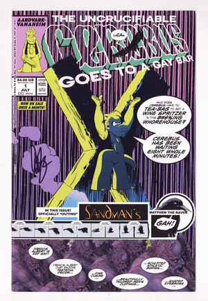 The Uncrucifiable Cerebus Goes to a Gay Bar   [nn]  High Grade   (2022)     Signed x Cover Dave Sim