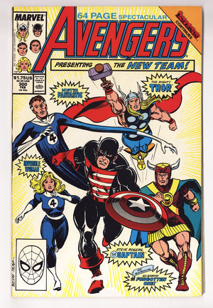 The Avengers Vol 1 300 Low Grade (1989)