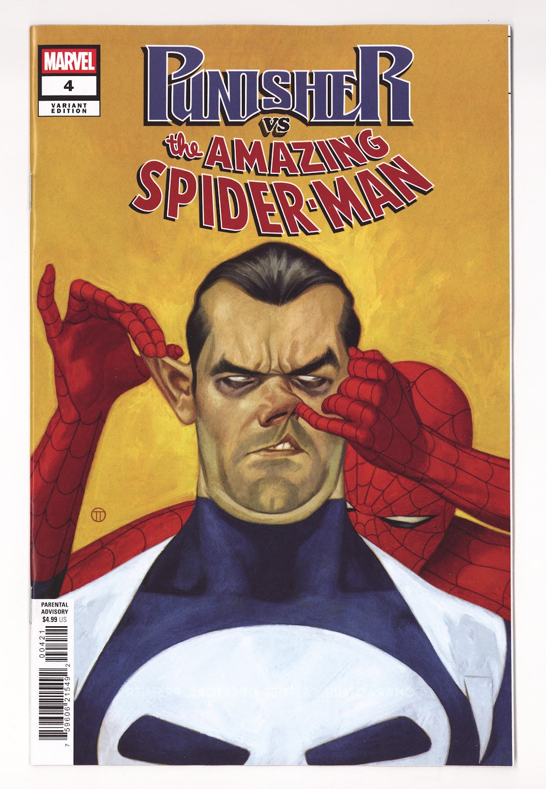 Punisher Vs. Spider-Man #4 (2026) Todesco Variant