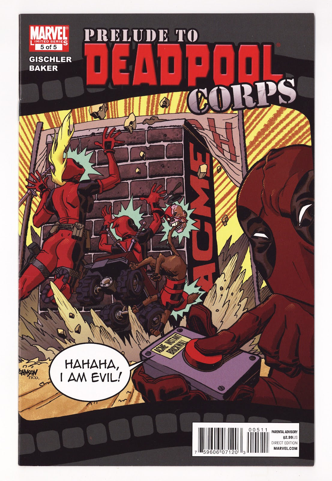 Prelude to Deadpool Corps   5  Mid Grade   (2010)     